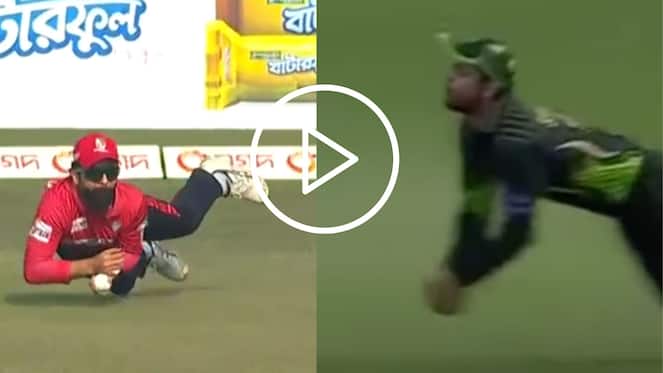 [Watch] Cheating Or Fair Catch? Ahmed Shehzad's Diving Catch In BPL 2024 Brings Back Memories